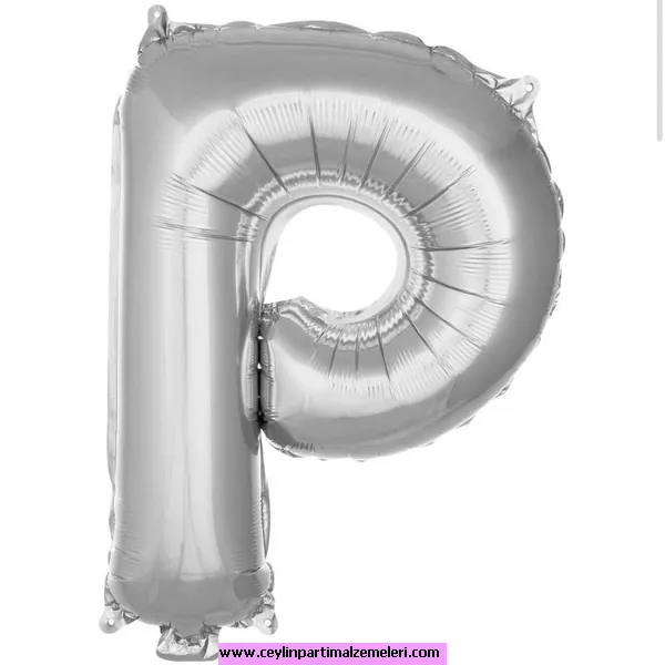 P Gümüş Folyo Balon